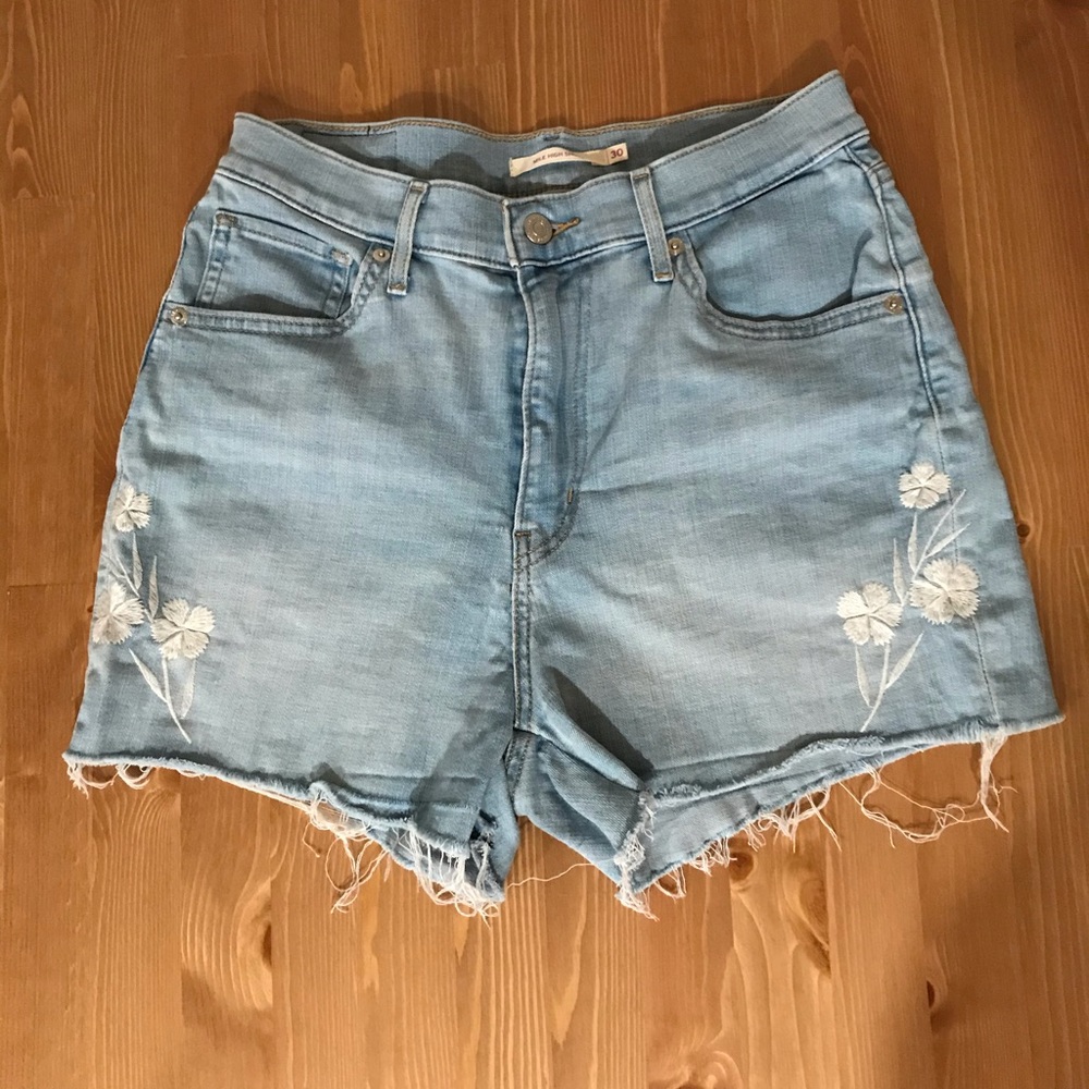High waisted shorts
